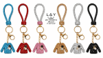Long-Sleeve Shirt Rhinestone Keychains - 12/pk 20bx/cs image 2