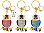 Owl Bling Keychains - 12/pk 20bx/cs image 2
