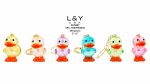 Iridescent Duck Keychains - 12/pk 20bx/cs image 2