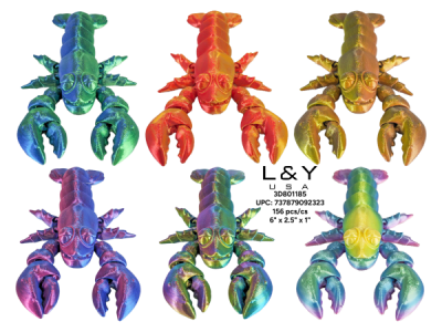 3D Printed Lobster - 12/pk 13bx/cs cs.156
