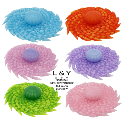 3D Printed Spiral Jellyfish Large - 12/pk 12bx/cs cs.144