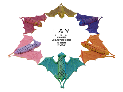 3D Printed Flexi Bat - 12/pk 6bx/cs cs.72