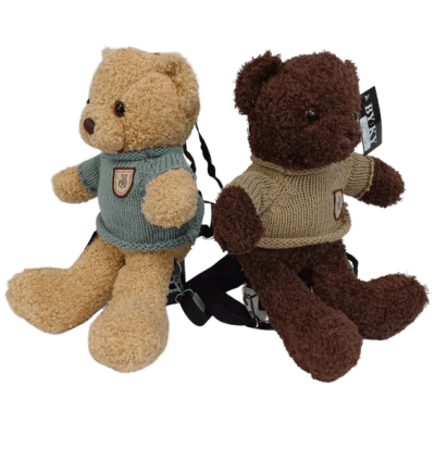 Fuzzy Bear Backpack - 12/pk 5bx/cs cs.60