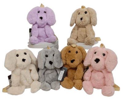 Fuzzy Puppy Backpack Mix - 12/pk 5bx/cs cs.60
