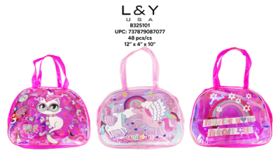 Pink See-Through Backpack - 12/pk 4bx/cs cs.48