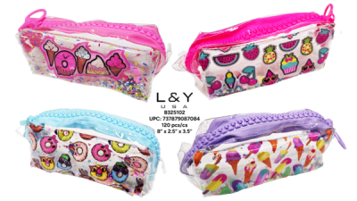 Desert theme See-Through Pencil Case - 12/pk 10bx/cs cs.120