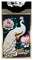 Peacock w/ Flowers & Rhinestone Photo Wall Decor 36" - 6/pk 2bx/cs cs.12