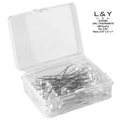 Diamond Pin - 48/pk 10bx/cs cs.480