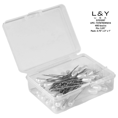 Pear Shape Pins - 480 bxs/cs - 48/pk 10bx/cs cs.480