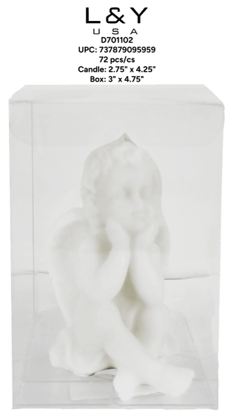 Cupid Candle - 12/pk 6bx/cs cs.72