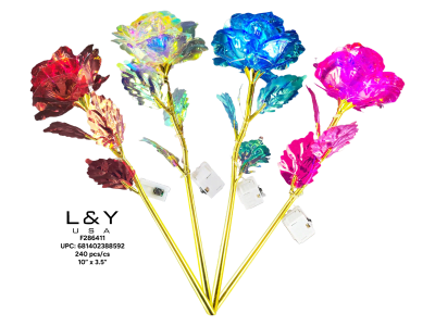 Metallic Flower Without The Box - 12/pk 20bx/cs cs.240