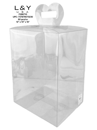 Clear Gift Box 16" - 12/pk 5bx/cs cs.60