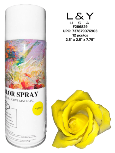 Yellow Flower Spray - 1/pk 12bx/cs cs.12