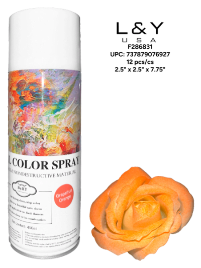 Grapefruit Orange Flower Spray - 1/pk 12bx/cs cs.12