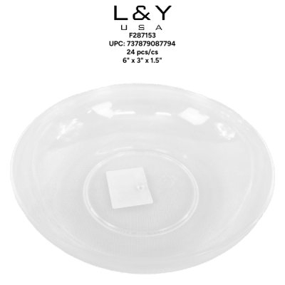 Plastic Plate - 1/pk 24bx/cs cs.24