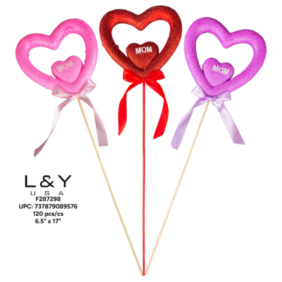 Foam Heart 16cm - 12/pk 10bx/cs cs.120