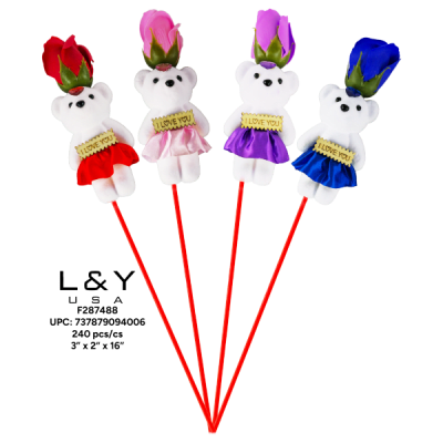Skirt Bear Flower - 12/pk 20bx/cs cs.240