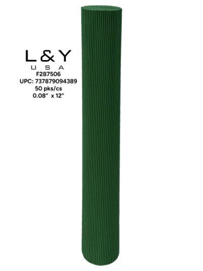Dark Green Flower Sticks - 100/pk 50bx/cs cs.50