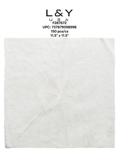 White Floral Tissue - 48/pk 150bx/cs cs.150