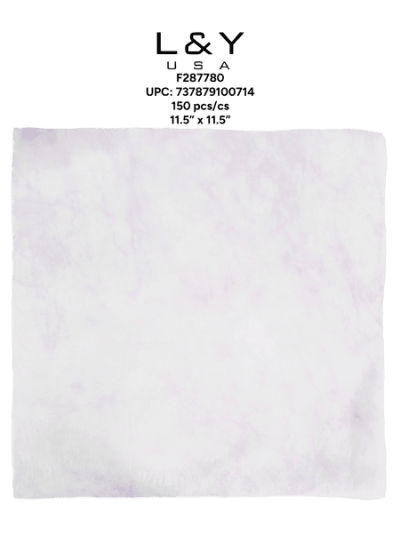 Purple Floral Tissue - 48/pk 150bx/cs cs.150