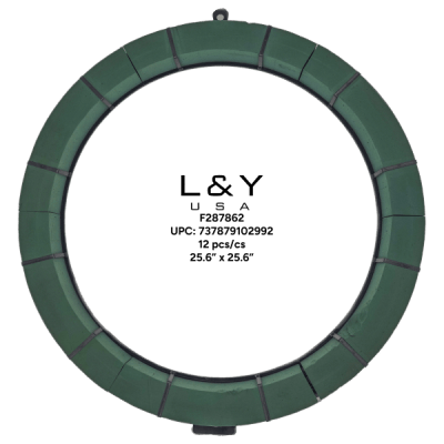 Circle Ring Flower Foam Cage - 1/pk 12bx/cs cs.12