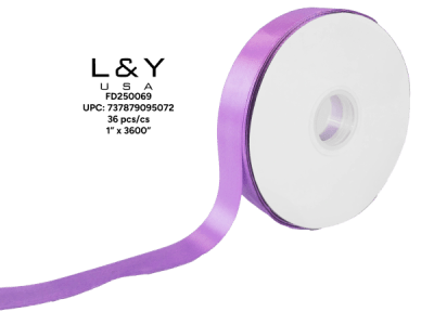 Violet Ribbon 1" - 6/pk 6bx/cs cs.36