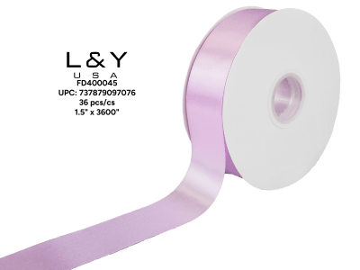 Lavender Ribbon 1.5" - 6/pk 6bx/cs cs.36