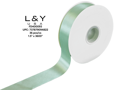 Faded Green Ribbon 1.5" - 6/pk 6bx/cs cs.36