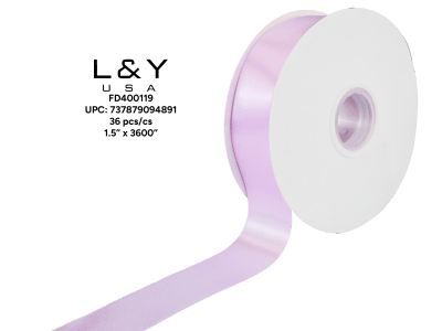 Lavender Ribbon 1.5" - 6/pk 6bx/cs cs.36