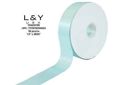 Cyan Ribbon 1.5" - 6/pk 6bx/cs cs.36