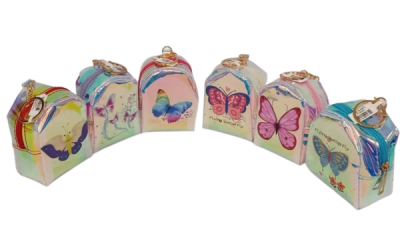 Metallic Butterfly Coin Purse - 12/pk 25bx/cs cs.300