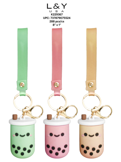 Boba Silione Keychain - 12/pk 24bx/cs cs.288