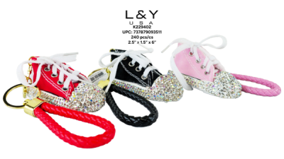 Sneaker Keychains - 12/pk 20bx/cs cs.240