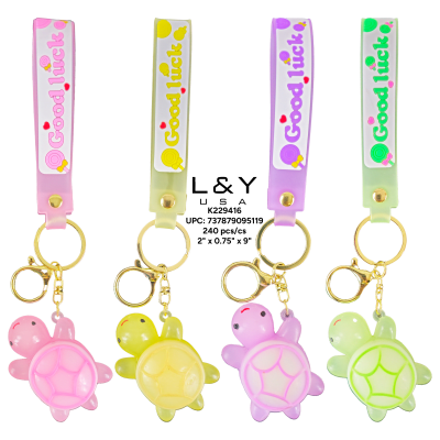 Turtle Keychains - 12/pk 20bx/cs cs.240