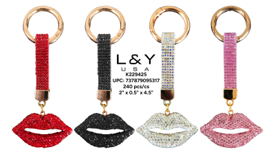 Lip Keychains - 12/pk 20bx/cs cs.240