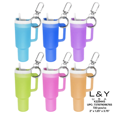 Mini Matte Tumbler Keychain 3 - 12/pk 60bx/cs cs.60pk