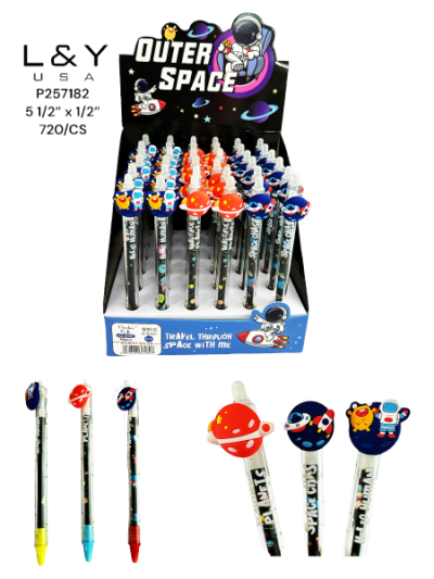 Outer Space Theme Pens - 36/pk 20bx/cs cs.20bx