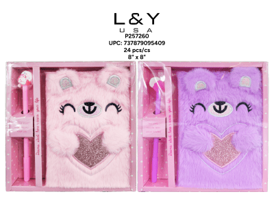 Heart Puppy Notebook & Pen Set - 12/pk 2bx/cs cs.24