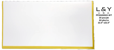 Paper wrap with gold edges - 20/pk 60bx/cs cs.60