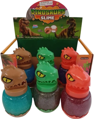 Dinosaur Slime - 12/pk 6bx/cs cs.72