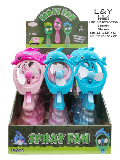Dolphin Spray Fan Mix - 12/pk 6bx/cs cs.72