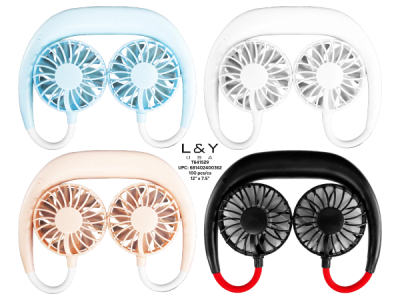 Scented Portable Neckfan W LED - 1/pk 100bx/cs cs.100