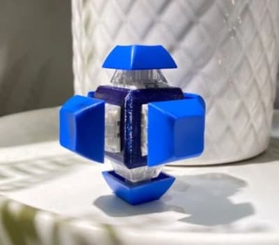 Galaxy Fidget Clicker Cube 6-key - 12/pk 40bx/cs cs.480