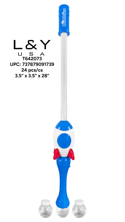 Rocket Bubble Wand - 12/pk 2bx/cs cs.24