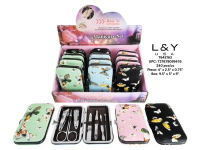 Floral Cover Manicure Set - 12/pk 20bx/cs cs.240