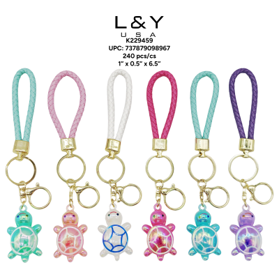 Shimmer Turtle Keychains - 12/pk 20bx/cs cs.240