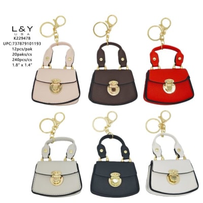 Coin Purse Keychain - 12/pk 20bx/cs cs.240