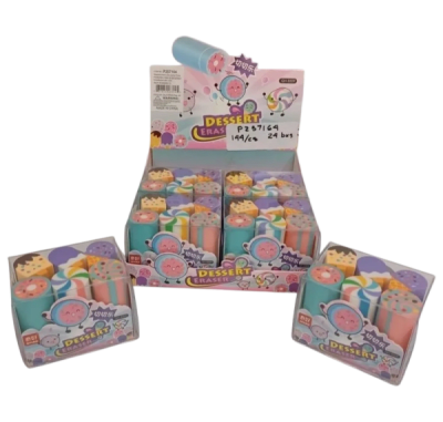 Dessert Eraser - 24/pk 6bx/cs cs.144