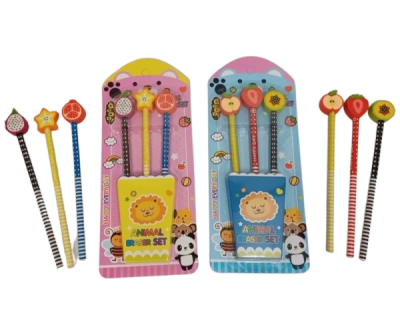 Pencil W/ Fruit Eraser - 16/pk 20bx/cs cs.320
