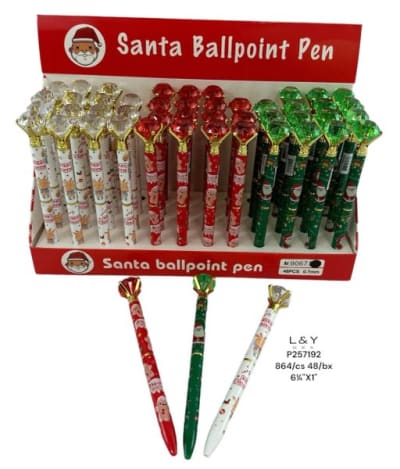 Diamond Pen Cristmas Style - 48/pk 18bx/cs cs.18bx